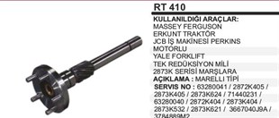 Rediktör Mili Jcb Perkins-mf-marelli Tip Mili İnce | Ith Rt410