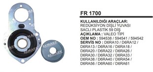 Rediktör Plastiği 59diş İnce Valeo Tip Fr1700 İnce Diş | Martek Fr1700