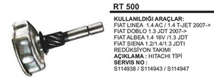 Rediktör Takımı Rt500 Albea Linea Doblo Palio | Ith Rt500