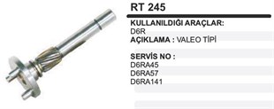 Rediktör Takımı Valeo Tip Renault Marş Rt245 | Ith Rt245