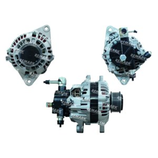 Alternatör 12V 110AH Kia Sorento 2,5/H1-H200 Hyundai Starex H1 2.5 Crdi Kia Sorento 7 Kanal Bilyalı Kasnak | REMARK ALT580