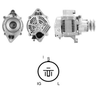 Alternatör 12V 90AH Toyota Hilux Vakuml-toyota 4 Runner - Hiace - Land Cruıser (100211-5090) 1002115090 | REMARK ALT9660