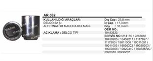Rulman Alternatör Rulmanı DELCO22SI | REMARK AR082