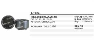 Rulman Alternatör Rulmanı Delco 25 26 30 | REMARK AR084