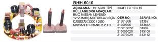 Kömür Yuvası Bmc Levent-ısuzu-nissan.portif Bmc Levend Nıssan Cab Star 2300 2500 Terrano 2.7 Td HI4751 BHH6010 | REMARK BHH6010