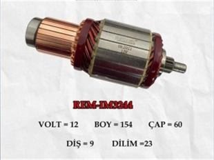 Marş Kollektörü 12V Jhondeere Caterpiller 03- | REMARK IM3244