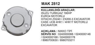 Marş Arka Kapak Isuzu Turkuaz 190HP EURO4 | REMARK MAK2812