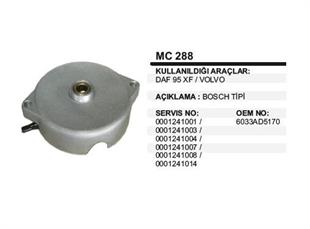 Marş Arka Kapak Bosch Tip Daf 95XF CF85 Volvo Mercedes Atego Axor MF/DODGE/PD250 Ym New Holland Iveco Atlas Renault Premınum | REMARK MC288