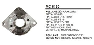 Pinyon Kapağı Fiat Allis 65B 8035 8045 806 Nippon Denso Tip | REMARK MC6150
