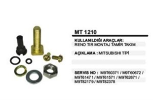 Marş Motoru Tamir Takımı Renault Tır M9T 10 Parça | REMARK MT1210