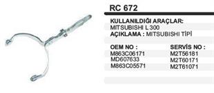Marş Çatalı Mitsubishi Tip Hyundai H100 Mitsubishi L200 L300 | REMARK RC672