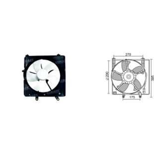 Fan Motoru 12V Honda Civic Vtec-ls Cıty 01-03 | REMARK RFM4510