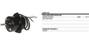 Kalorifer Motoru 12V Yetsan Çift Devir K705 Peugeot J9 | REMARK RKM705