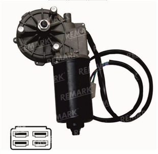 Silgi Motoru 24V Volvo FH12/FH16 II Seri 4PİN | REMARK RSM614