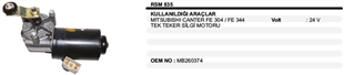 Silgi Motoru 24V Mıtsıbus Canter Tek Teker | REMARK RSM835