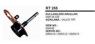 Rediktör Takımı Marş Planet Valeo Tip Rediktör İnce DİŞ-59DİŞ RT255 | REMARK RT255