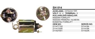 Marş Otomatiği 12V Isuzu Komatsu Nissan Thermokıng | REMARK SH014