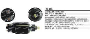 Marş Otomatiği 12v Jcb Johndeere Fişli Düz | Remark Sı003