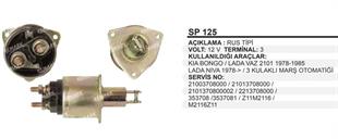 Marş Otomatiği 12V Lada Vaz 2101 Niva 78- 3 Kulak | REMARK SP125