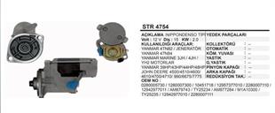 Marş Motoru 12V 15DİŞ Yanmar Jeneratör Jhondeere Thermoking | REMARK STR4754