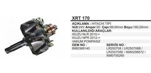 Rotor 24V 50AH Isuzu Nlr Npr Vakumsuz 13- | REMARK XRT170