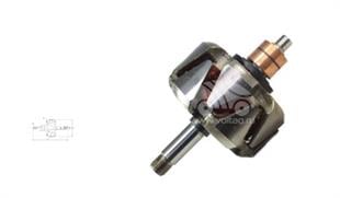 Rotor 24V 55AH Mercedes Actros Scania Kısa BOY:161 CAP:100,5 | REMARK XRT712