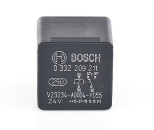 Role 24v 20ah 5fiş Değiştirici Röle Iveco Man Renault (çift Platin) (87a) 0986ah0811 | Bosch 0332209211