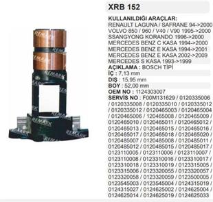 Rotor Bakırı Bosch Tipi Laguna Safrane Volvo Mercedes Binek | MARTEK XRB152
