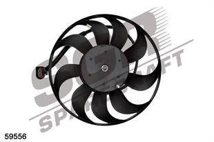 Fan Motoru 12v Vw Transporter T5 Multivan 290mm Transporter T5 (küçük: Ø290mm) | Sgr 59556
