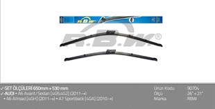 Silecek Süpürgesi 650mm 530mm Audi Porsche Skoda Volkswagen Vw | Rbw 90704