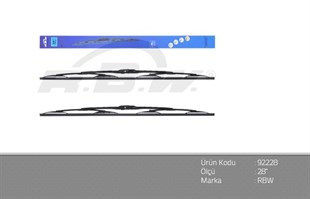 Silecek Süpürgesi 700mm Grafitli | Rbw 92228