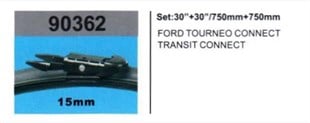Silecek Süpürgesi Ford Connect Tourneo Transit Rbw90362 | Rbw 90362