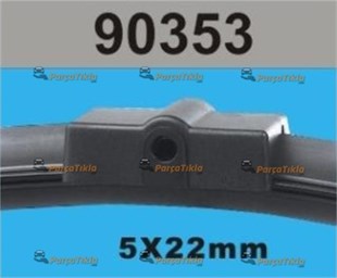 Silecek Süpürgesi Ford Focus Citroen C5 Cıtroen Cmax-018079-90353 | Rbw 90353