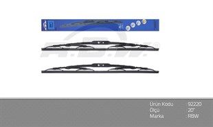 Silecek Süpürgesi Telli 50 Cm 500mm | Rbw 92220