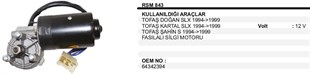 Silgi Motoru 12v Mıknatıs Gövde Slx 394 S843 | Ith Sm843