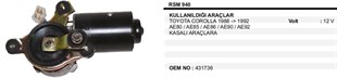 Silgi Motoru 12v Toyota Corolla 93-97 S940 | Ith Sm940
