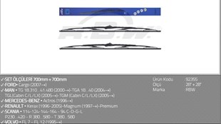 Silgi Süpürgesi 70cm Telli Euro Man Cargo Bmc Geniş Aparatlı (adet) | Rbw 92355