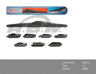 Silgi Süpürgesi Arka 35cm 8 Aparatlı Rbw95014 | Rbw 95014