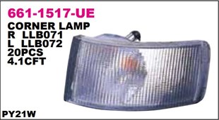Sinyal Lambası Ducato Boxer /94-01/ Sol 661-1517l | Depo 6611517lue