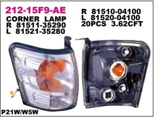 Sinyal Lambası Toyota Hılux Ön 01 04 Sağ Ln-145-212-15f9r | Depo 21215f9rae