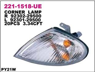 Sinyal Lambası Hyundai Elantra 99-01 221-1518-r-ue | Depo 2211518rue