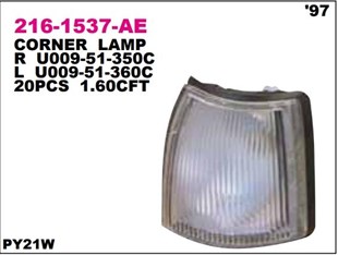 Sinyal Lambası Mazda B2500 Ön Sol 216-1537 | Depo 2161537lae