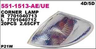 Sinyal Lambası Reno Megan 95- Sol-------551-1513l | Depo 5511513lae