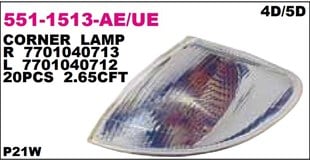 Sinyal Lambası Reno Megan 95- Sol-------551-1513l | Depo 5511513lae