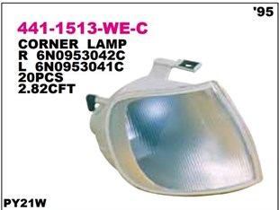 Sinyal Lambası Vw Polo Beyaz Ön Sağ--441-1513r3we | Depo 4411513r3wec