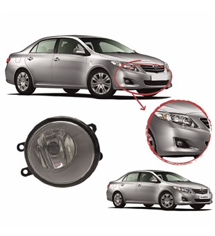 Sis Far Takımı + Çerçeve Takımı Toyota Corolla 2007-2010 Lr997 |
