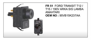 Sis Lamba Anahtarı-ford Transit T12 T15 190vkobefr51 | Vertex Anfr51