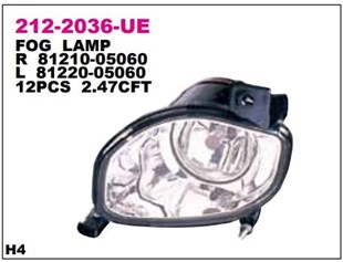 Sis Lambası Toyota Avensis 03-05 Sağ--212-2036r- | Depo 2122036rue