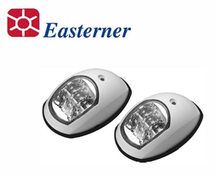 12V Plastik Ledli Seyir Feneri Beyaz Takım SR12673 | SR 12673