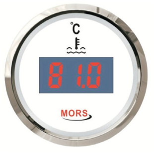 Mors Dijital Hararet Göstergesi 12-24V Beyaz | SR 14824